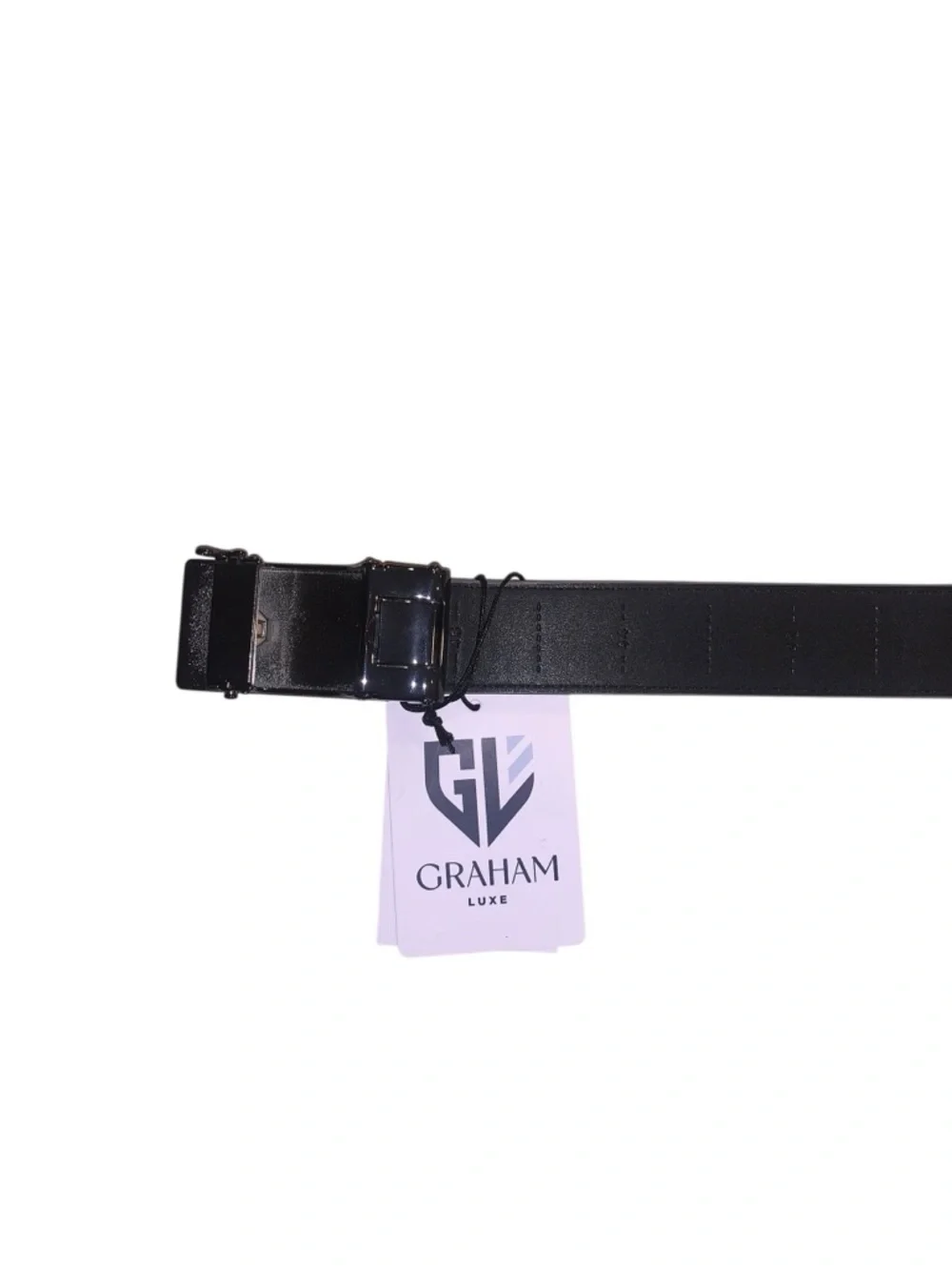 NWT Graham Luxe “The Ratchet” Golf Belt | Grey | Cut-to-Fit 30-46